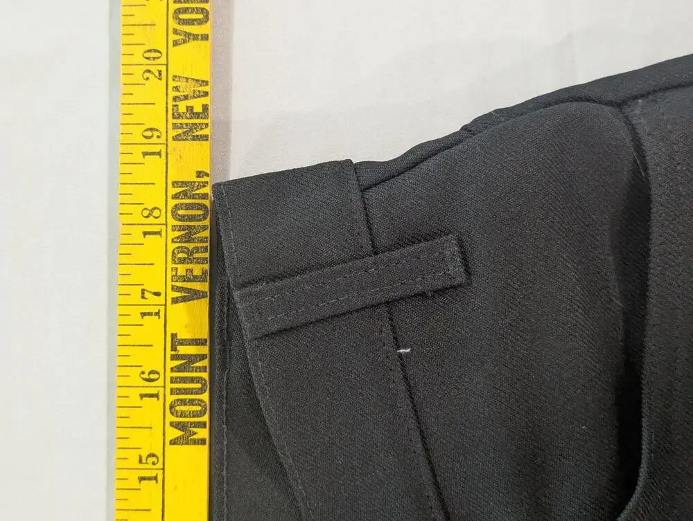 Levi's Pants Mens 38x32 Black Polyester Dress Microfiber 5 Pocket Work Casual